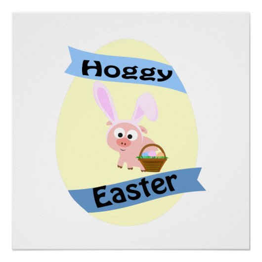 Hoggy Easter! Perfect Poster (Voorkant)