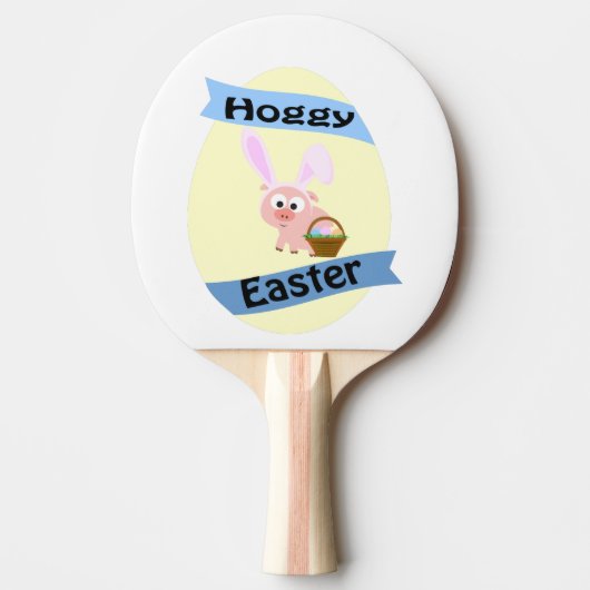 Hoggy Easter! Tafeltennisbatje (Voorkant)