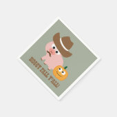 Hoggy Herfst Y'all! Servetten (Hoek)