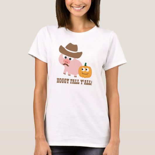 Hoggy Herfst Y'all! T-shirt (Voorkant)