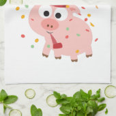 Hoggy New year! Theedoek (Gevouwen)