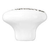 Hoggy Valentijnsdag Pigs Keramische Knop (Zijkant)