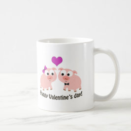 Hoggy Valentijnsdag Pigs Koffiemok
