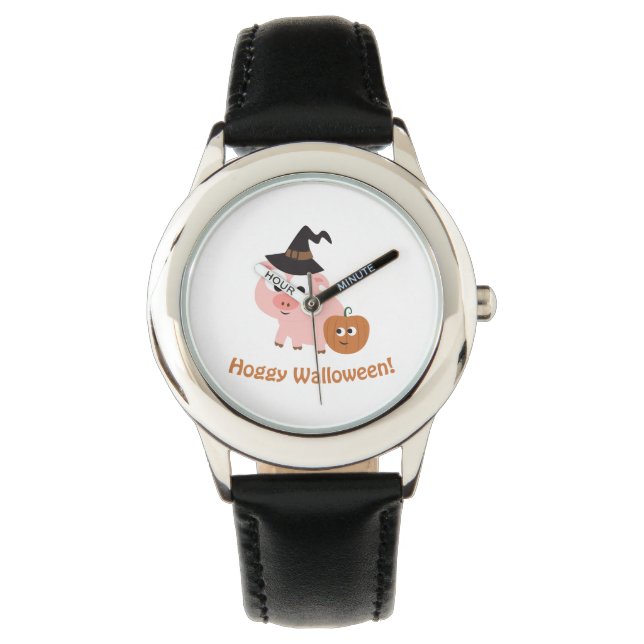 Hoggy Walloween. Horloge (Voorkant)