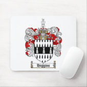 HOGINS FAMILIE CREST - HIGGINS COAT WAPENS MUISMAT (Met muis)