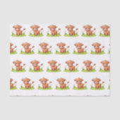 Hogland Koe Decoupage Papier, Boerderij Dier Tissuepapier (Voorkant)