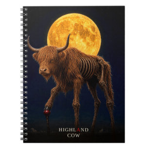 Hogland Koe Kruk gotische Surrealist Notitieboek