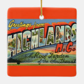 Hogland NC Kerstkaart Ornament (Achterkant)