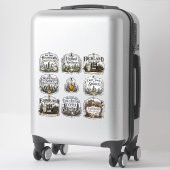 Hogland Tijdreizen Hekserige Sticker Set (Koffer)