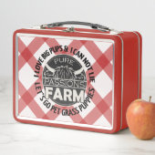 Hogline Koe Rode Gras Puppies Lunchbox (In situ)