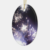 Hogmanay Fireworks Keramisch Ornament (Links)