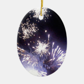 Hogmanay Fireworks Keramisch Ornament