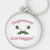 Hogmanay. - Heb je Haggis? Sleutelhanger (Voorkant)