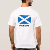 Hogmanay Thistle Scotland T-shirt (Achterkant)