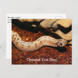 Hognose Pet Snake Briefkaart