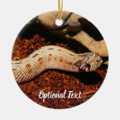Hognose Pet Snake Keramisch Ornament (Voorkant)
