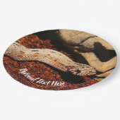 Hognose Pet Snake Papieren Bordje (Gekanteld)