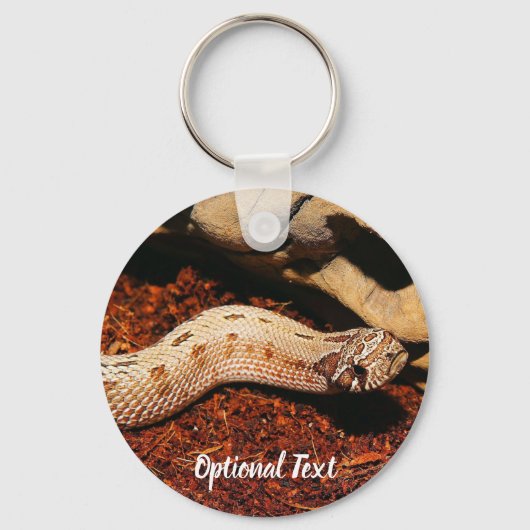 Hognose Pet Snake Sleutelhanger (Achterkant)