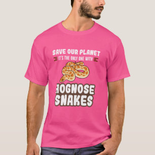 Hognose Snake Funny Animals Schattige Huisdier T-shirt
