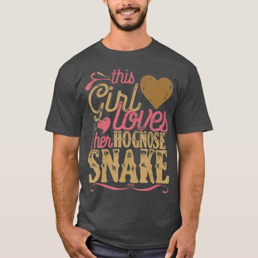 Hognose Snake GiftPresent Fun Funny T-shirt (Voorkant)
