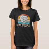 Hognose Snake Retro Ew People T-shirt (Voorkant)