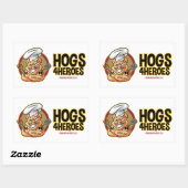 Hogs 4 Heroes Sticker (Vel)