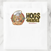 Hogs 4 Heroes Sticker (Tas)