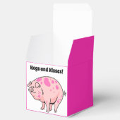 Hogs and Kisses Leuke Varken Hog Cartoon Bedankdoosjes (Geopend)