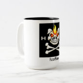 Hogs Collective!koffie Tweekleurige Koffiemok (Voorkant links)