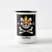 Hogs Collective!koffie Tweekleurige Koffiemok (Center)