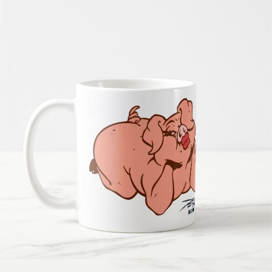 Hogs en Kisses Koffiemok (Links)