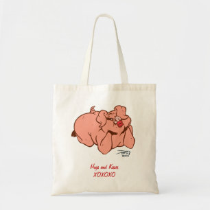 Hogs en Kisses XOXOXO Tote Bag
