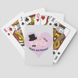 Hogs en kussen! speelkaarten