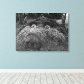 Hogs Head, Bute Park, Cardiff Canvas Afdruk (Insitu (Houten vloer))