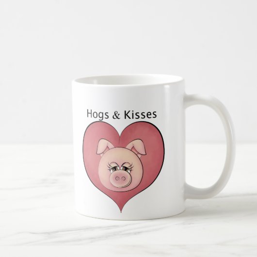Hogs & Kisses Koffiemok (Rechts)