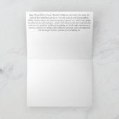 Hogs Playing Poker Hedgehog Art Card Feestdagen Kaart (Binnen)