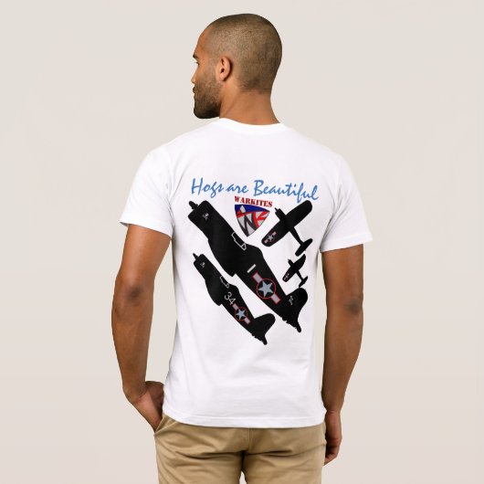 Hogs zijn prachtig t-shirt (Achterkant volledig)