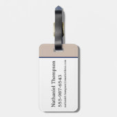 HOGSMEADE Station  Graphic Bagagelabel (Achterkant verticaal)