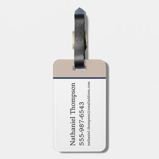 HOGSMEADE Station  Graphic Bagagelabel (Achterkant verticaal)