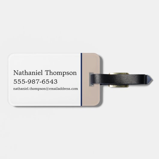 HOGSMEADE Station  Graphic Bagagelabel (Achterkant horizontaal)