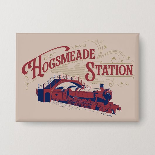 HOGSMEADE Station Graphic Button (Voorkant)