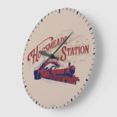 HOGSMEADE Station  Graphic Grote Klok (Hoek)