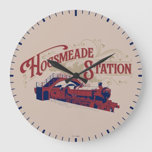HOGSMEADE Station  Graphic Grote Klok (Voorkant)