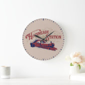 HOGSMEADE Station  Graphic Grote Klok (Huis)