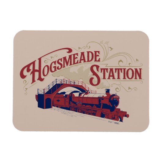 HOGSMEADE Station  Graphic Magneet (Horizontaal)
