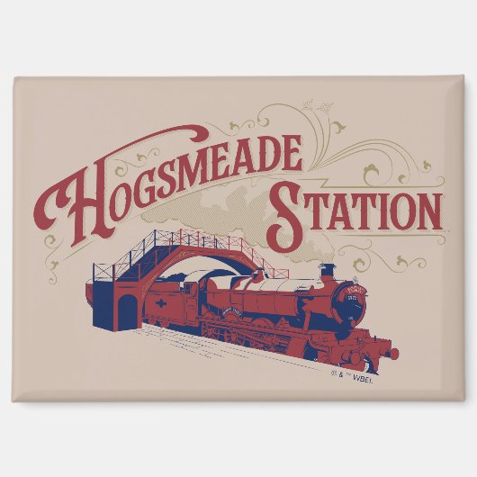 HOGSMEADE Station  Graphic Magneet (Voorkant)