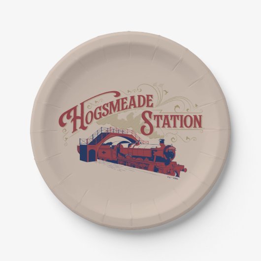HOGSMEADE Station  Graphic Papieren Bordje (Voorkant)
