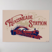 HOGSMEADE Station  Graphic Poster (Voorkant)