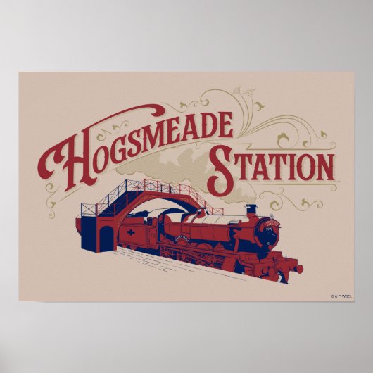 HOGSMEADE Station  Graphic Poster (Voorkant)