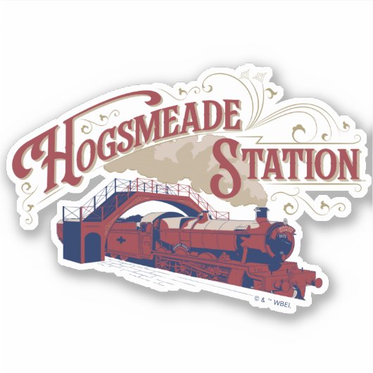 HOGSMEADE Station Graphic Sticker (Voorkant)